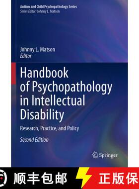 【3-4周达】Handbook of Psychopathology in Intellectual Disability: Research, Practice, and Policy (Se... [9783031669040]