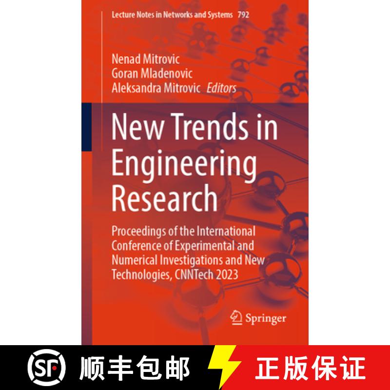 【3-4周达】New Trends in Engineering Research: Proceedings of the International Conference of Experim... [9783031464317]