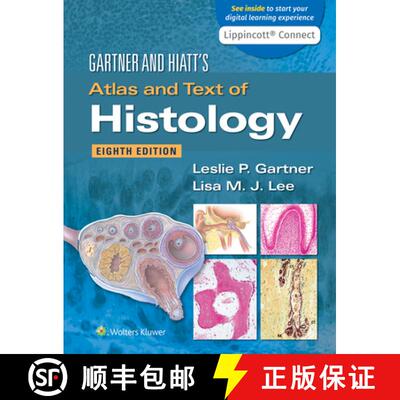 【3-4周达】Gartner & Hiatt's Atlas and Text of Histology [9781975164256]