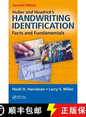 【3-4周达】Huber and Headrick's Handwriting Identification: Facts and Fundamentals, Second Edition [9781498751308]