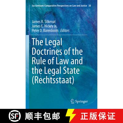 【3-4周达】The Legal Doctrines of the Rule of Law and the Legal State (Rechtsstaat) (Softcover reprin... [9783319350028]