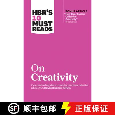 【3-4周达】HBR's 10 Must Reads on Creativity (with bonus article How Pixar Fosters Collective Creativ... [9781633699977]