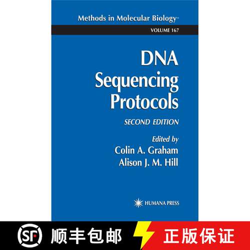 【3-4周达】DNA Sequencing Protocols (Second Edition 2001) [9781617371509]