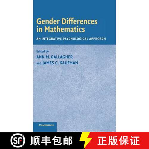 【3-4周达】精装 Gender Differences in Mathematics: An Integrative Psychological Approach [9780521826051]