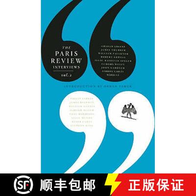 【3-4周达】Paris Review Interviews: Vol. 2 [9781847670335]