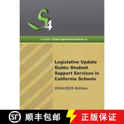 【3-4周达】Legislative Update Guide: Student Support Services in California Schools 2024-2025 [9798348341343]