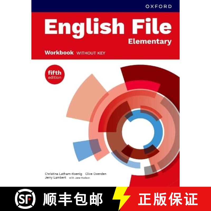 【3-4周达】English File fifth edition: Elementary: Workbook without key: Print Student Workbook witho... [9780194148399]