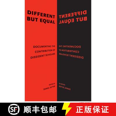 【3-4周达】精装 Different But Equal: Documenting The Contribution Of Dissident Scholars [Wiley社会学] [9781118542750]
