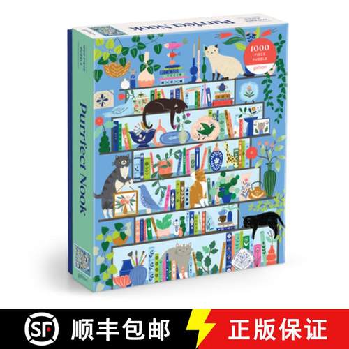 【3-4周达】Purrfect Nook 1000 Piece Puzzle [9780735382725]