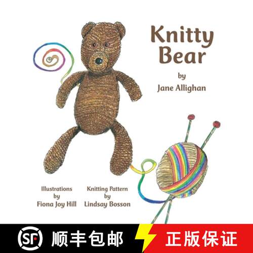 【3-4周达】精装 Knitty Bear [9781916269101]