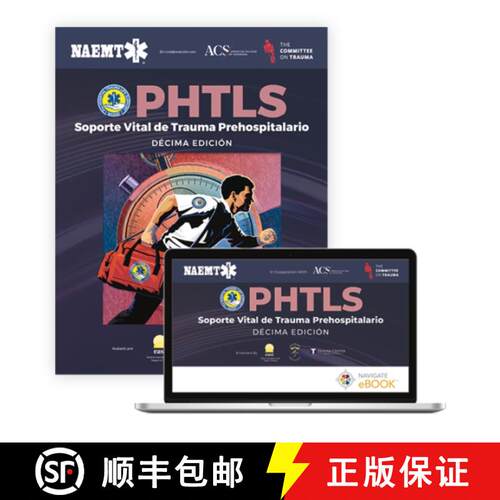 【3-4周达】Spanish PHTLS: Soporte Vital En Trauma Prehospitalario (Paperback Text and EBook Course Ma... [9781284291216]