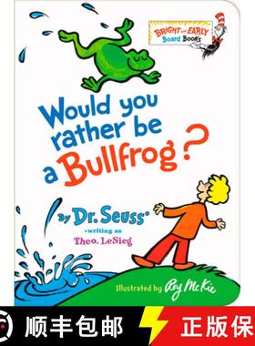 【3-4周达】Would You Rather Be a Bullfrog? [9781984851826]
