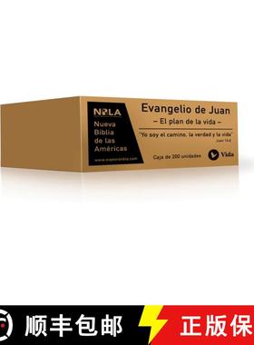 【3-4周达】NBLA, Evangelio de Juan, 'El plan de la vida', Tapa rustica, Caja de 200: El Plan De La Vi... [9780829773668]