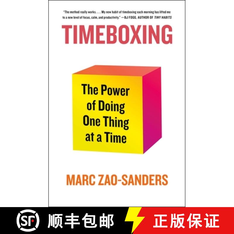 【3-4周达】Timeboxing: The Power of Doing One Thing at a Time [9781250340153]