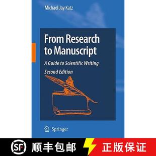 Guide 9781402094668 Research From Manuscript Writing Scientific 4周达