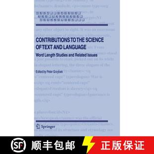 Science Studies the Contributions Related Length Text Issues Language Word 4周达 9781402040672 and