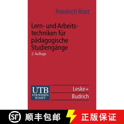 【3-4周达】Lern- Und Arbeitstechniken Für Pädagogische Studiengänge: Mit Zahlreichen Abbildungen S... [9783663011729]