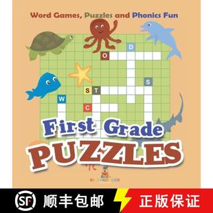 【3-4周达】First Grade Puzzles: Word Games, Puzzles and Phonics Fun [9798869449023]