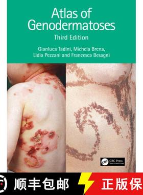 【3-4周达】Atlas of Genodermatoses [9780367643966]
