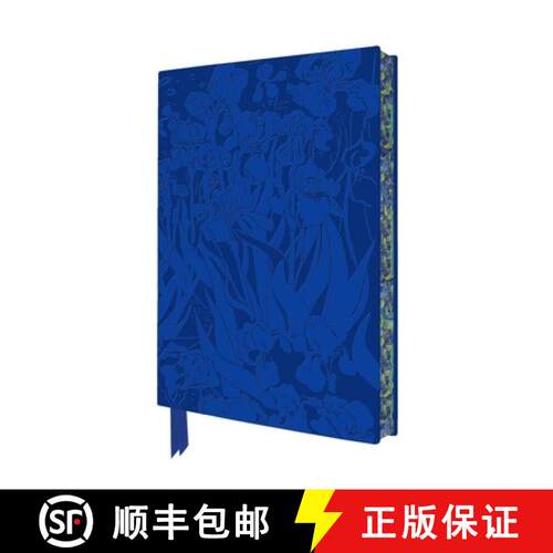 【3-4周达】Vincent Van Gogh: Irises Artisan Art Notebook (Flame Tree Journals) [9781835626849]