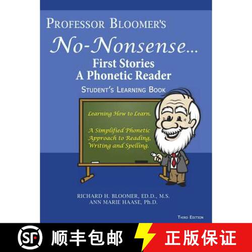 【3-4周达】Professor Bloomer's No-Nonsense First Phonetic Reader: Student's Book [9780984029563]