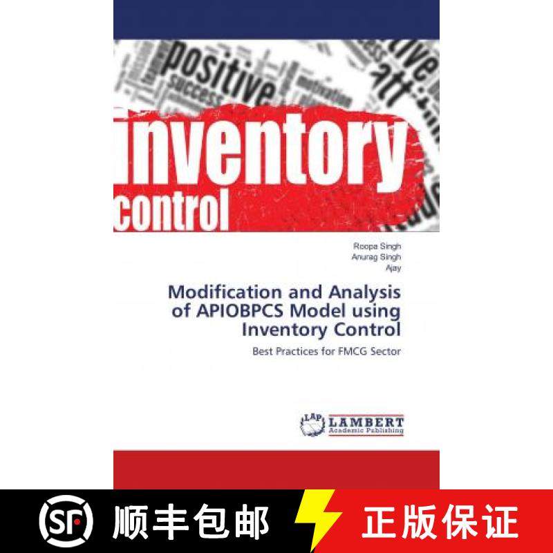 预订 Modification and Analysis of APIOBPCS Model using Inventory Control [9786138345503]