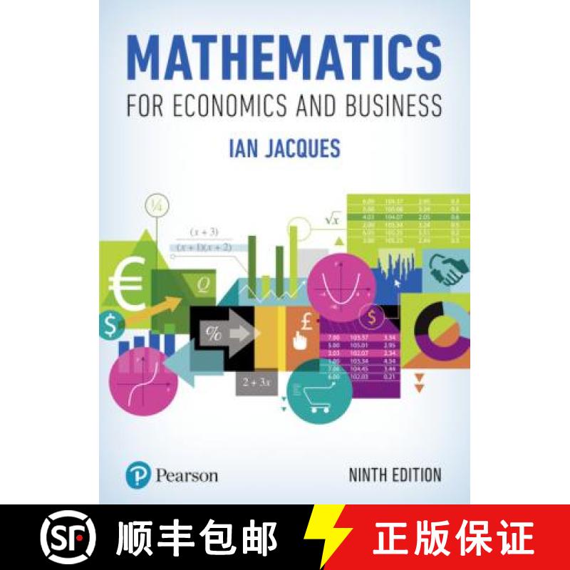 【3-4周达】Mathematics for Economics and Business, Global Edition + MyLab Math with Pearson eText (Pa... [9781292191744]