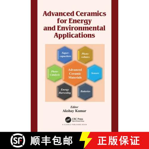 【3-4周达】Advanced Ceramics for Energy and Environmental Applications [9781032025537]