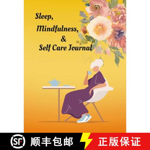 【3-4周达】Sleep, Mindfulness, & Self Care Journal [9781365165474]