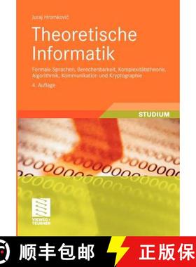 【3-4周达】Theoretische Informatik: Formale Sprachen, Berechenbarkeit, Komplexitätstheorie, Algorith... [9783834806505]