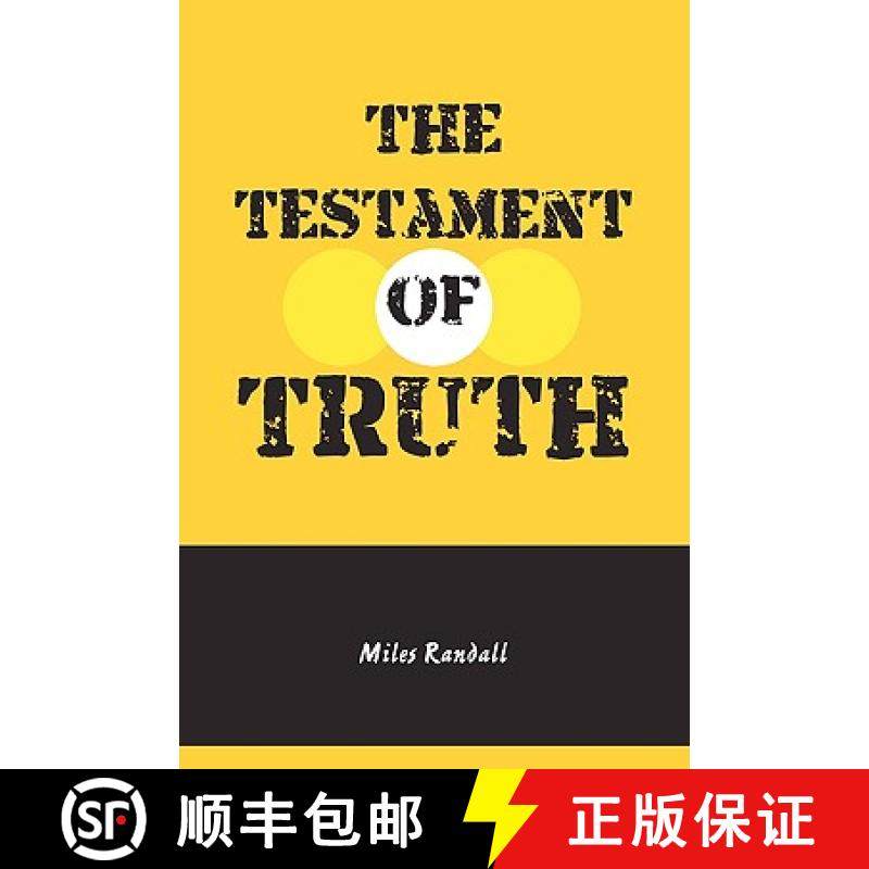【3-4周达】The Testament of Truth [9780557423224]