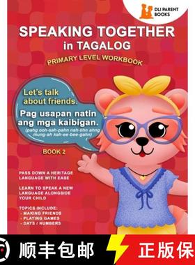 预订 Speaking Together in Tagalog: Let's Talk About Friends [9781736727348]