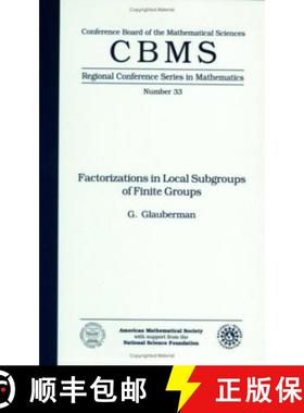 【3-4周达】Factorizations in Local Subgroups of Finite Groups [9780821816837]