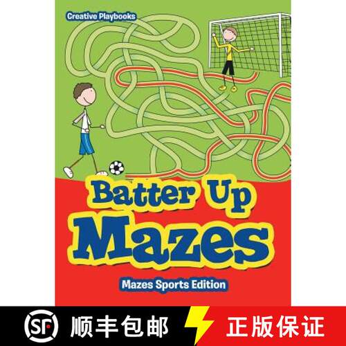 【3-4周达】Batter Up Mazes - Mazes Sports Edition [9781683231332]