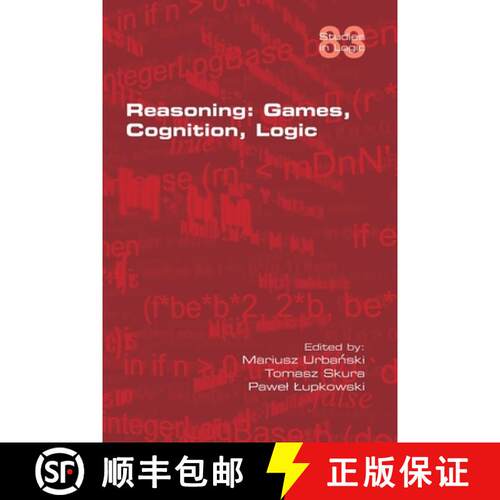 【3-4周达】Reasoning: Games, Cognition, Logic [9781848903258]