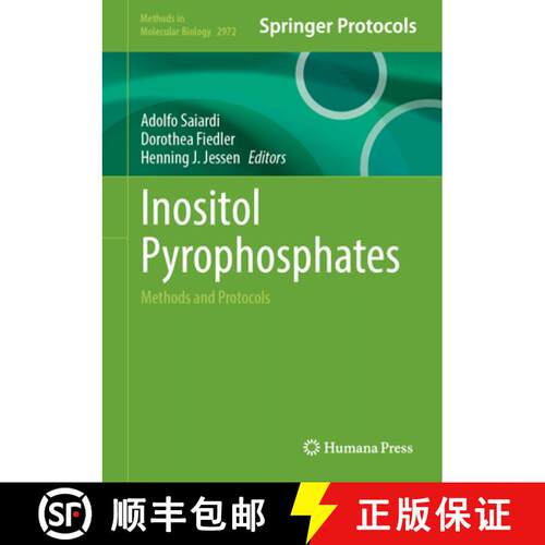 【3-4周达】精装 Inositol Pyrophosphates : Methods and Protocols [9781071647981]