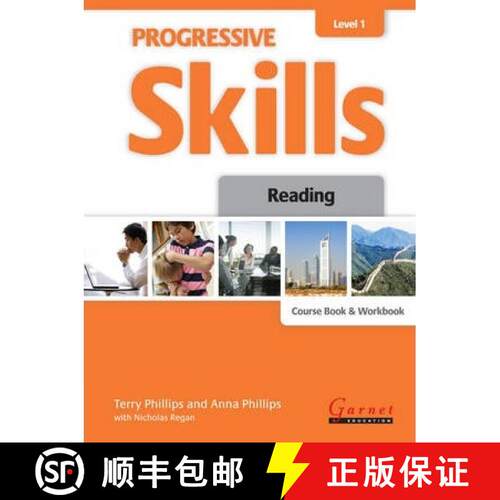 【3-4周达】Progressive Skills 1 - Reading ( Combined Course Book and Workbook ) 2012 [9781908614025]