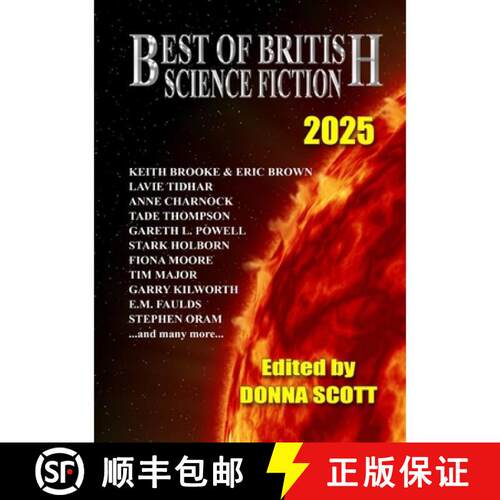 【3-4周达】Best of British Science Fiction 2025 [9781917735216]