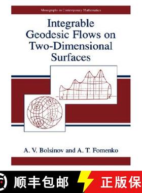 【3-4周达】Integrable Geodesic Flows on Two-Dimensional Surfaces [9780306110658]