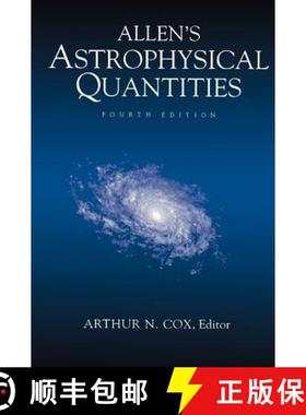 【3-4周达】Allen's Astrophysical Quantities [9780387987460]
