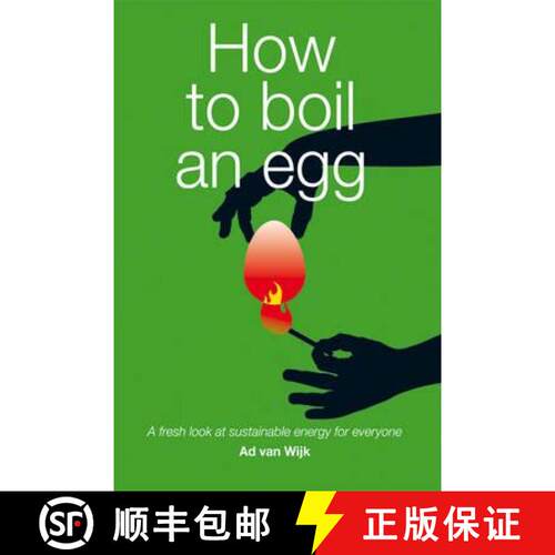 【3-4周达】How to Boil an Egg: A Fresh Look at Sustainable Energy for Everyone [9781607509899]