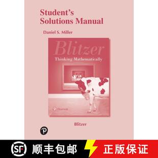 【3-4周达】Student's Solutions Manual for Thinking Mathematically [9780134686509]