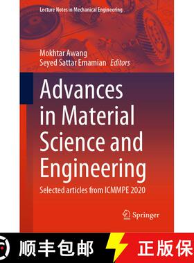 【3-4周达】Advances in Material Science and Engineering : Selected articles from ICMMPE 2020 [9789811636400]