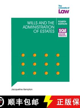 【3-4周达】SQE - Wills and the Administration of Estates 4e [9781805021261]