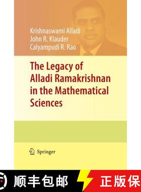 【3-4周达】The Legacy of Alladi Ramakrishnan in the Mathematical Sciences [9781489982551]