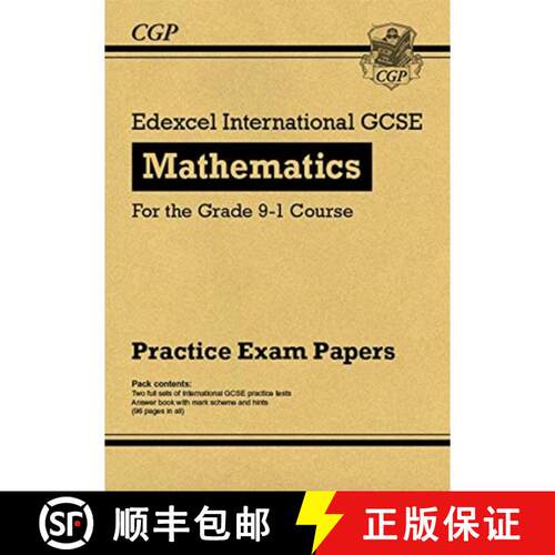 【3-4周达】New Edexcel International GCSE Maths Practice Papers: Higher - for the Grade 9-1 Course [9781789086843]