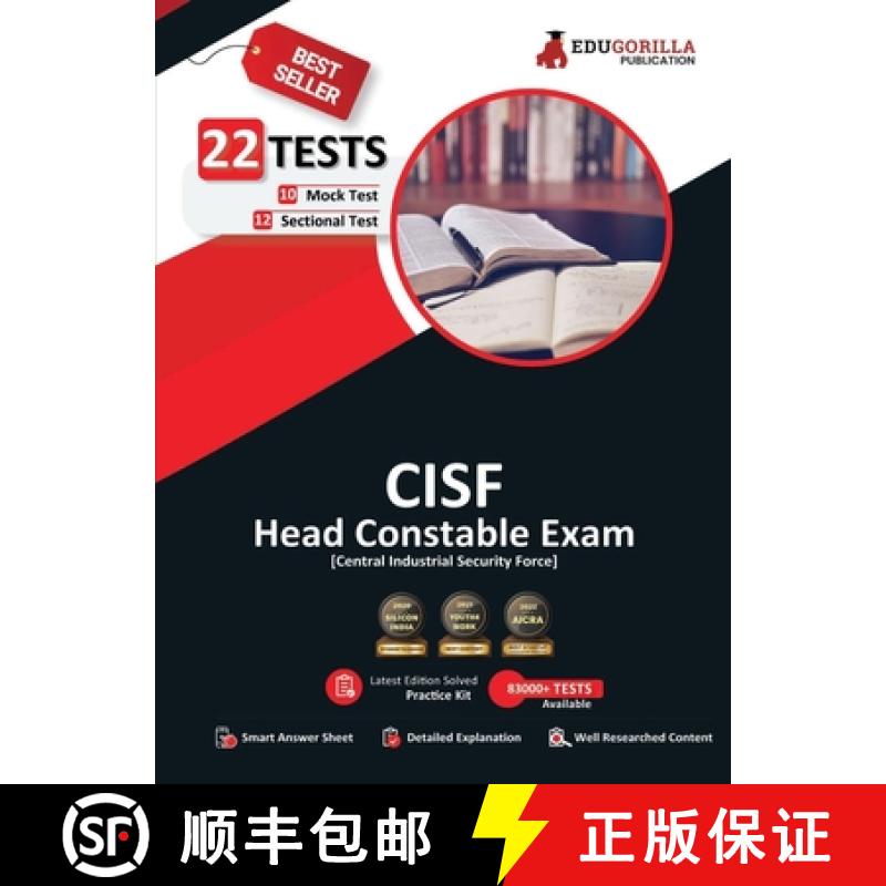 【3-4周达】CISF Head Constable Recruitment Exam 2023 (English Edition) - 10 Mock Tests and 12 Section... [9788194630425]