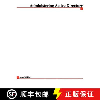 【3-4周达】Administering Active Directory [9780072127225]