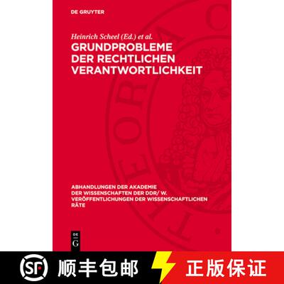 【3-4周达】精装 Grundprobleme Der Rechtlichen Verantwortlichkeit: Tagung Des Rates Für Staats- Und R... [9783112723562]