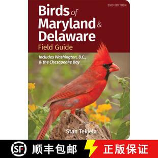 【3-4周达】Birds of Maryland & Delaware Field Guide: Includes Washington, D.C., and the Chesapeake Bay [9781647553708]